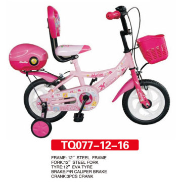 Style princesse des enfants vélo 12 pouces